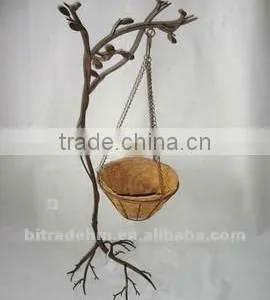 Metal Tree With Hanging Plant Holder thumbnail-1