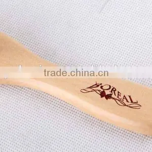 64 Holes Wooden Message/comb Hair Brush thumbnail-2