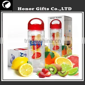 Amazon Hot Selling Wholesale Cheaper BPA Free Water Bottle Fruit Infuser thumbnail-3