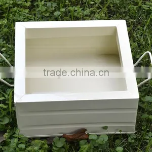 Home & Garden Flower Plants Metal Square Planter thumbnail-4