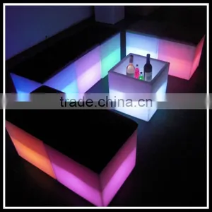 Multi Color Change Rotomolding LED Light Fruit Dish/basin/bowl/made of PE/OEM Service thumbnail-1