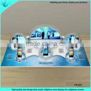 High Quality New Design Desk Acrylic Cellphone Displays thumbnail-1