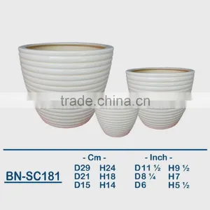 Vietnamese Ceramic Glazed Indoor Pot/ Indoor Planter BN-SC181 thumbnail-1