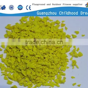(EP-02) Red EPDM Rubber Granules , Factory Direct Sale EPDM Granule Raw Material Popular Colorful Recycle Rubber Granule thumbnail-4