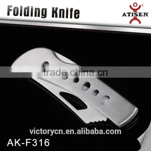 Stainless Steel Folding Multi Function Camping Knife thumbnail-1