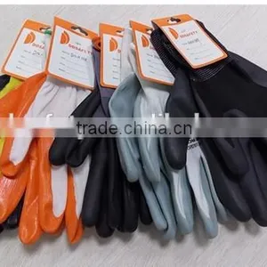 DDSAFETY 2017 Big Discount Luva Nitrilo Revestido Grey Nylon Shell Nitrile Coated Gloves thumbnail-5