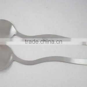 Stainless Steel Cooking Tools Salad Spoon And Salad Fork thumbnail-3