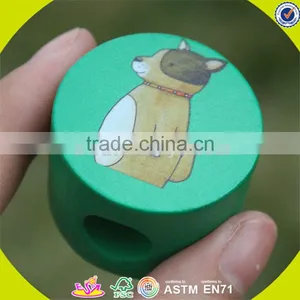 Wholesale Funny Kids Wooden Stacking Animal Blocks Toy Hot Sale Interesting Baby Wooden Stacking Animal Blocks Toy W13D095 thumbnail-6