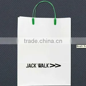 High Quality Clip Close Handle Plastic Bag for Shopping thumbnail-1