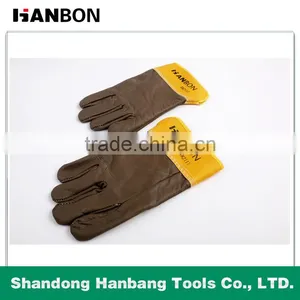 Industrial Welding Gloves of 11'' With High Quality Made in China thumbnail-2