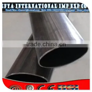Bright Oval Steel Tube/carbon Bright Oval Steel Pipe thumbnail-1