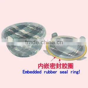 Lockable Plastic Stackable Vacuum Food Storage Crisper Box With Round Shape thumbnail-4
