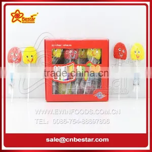 Smile Face Carrageenan Waxberry Jelly Lollipop thumbnail-1