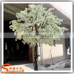 Hot Sale Fiberglass Artificial Cherry Blossom Tree Wedding Decor Centerpieces From Factiry Directly Artificial Cherry Tree thumbnail-4