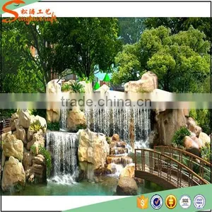 Latest Design Artificial Leroy Merlin Decorative Garden Stones Fountain for Sale thumbnail-1