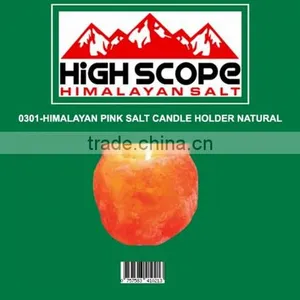 HIMALAYAN PINK CRYSTAL SALT NATURAL TEA LIGHT CANDLE HOLDER thumbnail-1