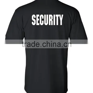 Security Guard Uniform Shirts Silkscreen Sport Polo Tshirt Design Men's Security Guard Uniforms For Sale thumbnail-3