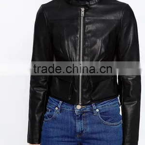 Leather Motorbike Jacket thumbnail-3