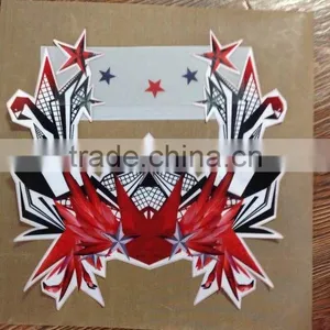 Customized Velvet Sublimation Heat Transfer Print Glue Back Coating thumbnail-2