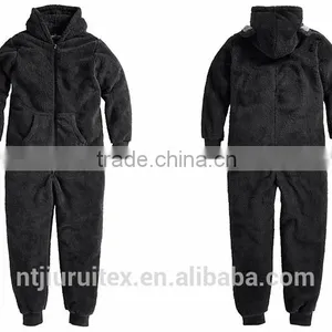 Shaggy Fleece Onesie,Shu Velveteen Fleece Onesie,Adult Hoodies Onesie/pajama,sleepwear,jumpsuit,rompers thumbnail-2