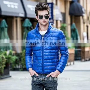 2017 Fashion Winter Jacket Foldable Ultra Light Man Down Jacket thumbnail-1
