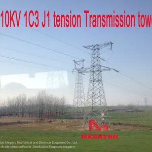 MEGATRO 110KV 1C3 J1 Tension Transmission Tower thumbnail-1