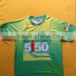 HIGH QUALITY OF SUBLIMATED PRINTING T-SHIRT, 100% POLYESTER thumbnail-1