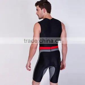 Swimming Running Cycling Jersey Suit Sleeveless Pro Wetsuit Surfing Triathlon Suit thumbnail-3