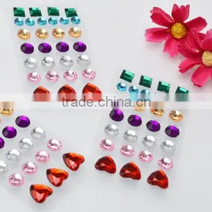 Bling Bling Metal Stone Crystal Diamond Sticker Sheet thumbnail-1