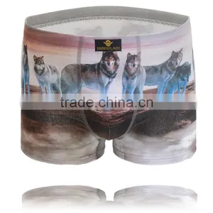 2016 New Fashion Men Brand of Superior Quality Underwear Cotton Print Classic Male Boxer thumbnail-5