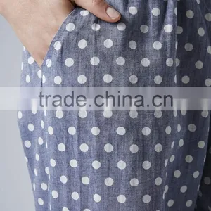 Dot All Over Printed Cotton Pyjamas Women thumbnail-4