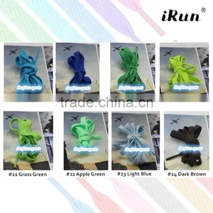 Plain Sneaker Shoelaces~Flat Coloured Shoe Laces~Colours Football Boots Train Shoelaces~NO MOQ~57 Colors Available~Accept Custom thumbnail-4
