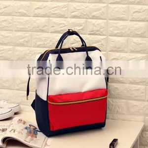 R1877H Wholesale High Quality Canvas Backpack/Custom Rucksack/school Bag thumbnail-5
