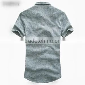 2015 Hot Sale Hign Quality Cotton Latest Shirt Designs for Men thumbnail-2