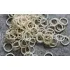 Natural White 3mm, 5mm or 1mm - 100mm 100% Industrial Wool Felt Washers thumbnail-1