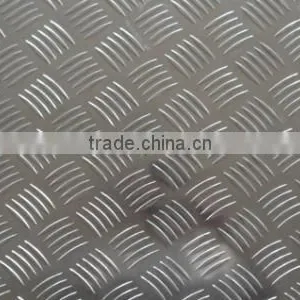 Five Bar Anti-skidding Tread Plate Embossed Aluminum Sheet Price thumbnail-3