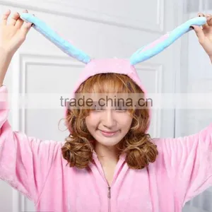 Soft Fannel Warm Rabbit Costume Wholesale Bunny Costume Animal Adult Onesie thumbnail-4