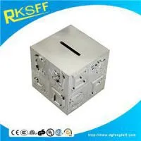 Zinc Alloy Square Coin Bank thumbnail-1