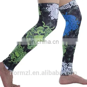 Sublimation Custom Leg Sleeves Cycling Wholesale Foot Sleeve Compression thumbnail-3