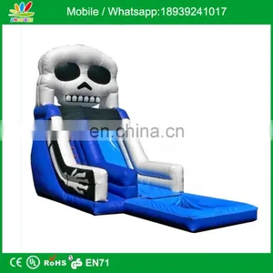 Inflatable Water Slide Skeleton Splash With Pool thumbnail-1