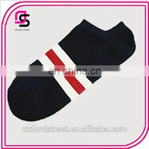Summer Fashion Shallow Mouth Stripe Cotton Men's Socks thumbnail-2