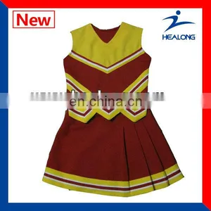 Cheap Red Cheerleader Uniform Wholesale thumbnail-1