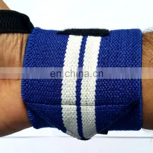 Power Lifting Straps - Lifting Straps AA Made Power Wrist Straps Black thumbnail-1