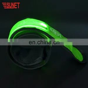 Factory Outlet Led Slap Band Led Slap Wristband Lightning Jogging Armband thumbnail-5