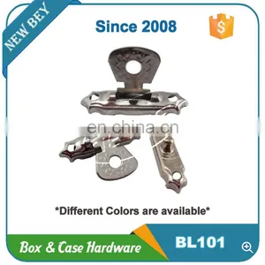 Cheap Small Nickel Decorative Metal Lock for Gift Box thumbnail-4