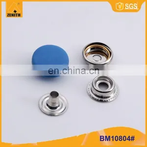 Round Plastic Nylon Cap Shank Snap Button for Coat BM10804 thumbnail-1