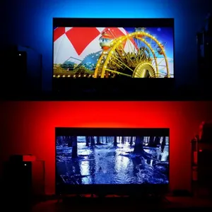 DC5V USB LED Strip 5050 RGB Flexible Light 1M 2M TV Background Lighting RGB LED Strip Adhesive Tape IP20 / IP65 thumbnail-5
