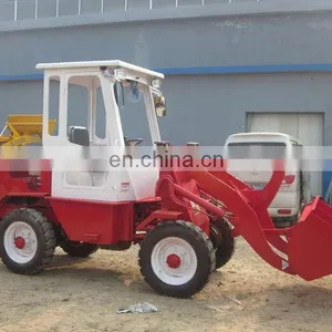 0.6 Ton 4WD Agriculture Steering Mini Front Wheel Loader New Products thumbnail-4