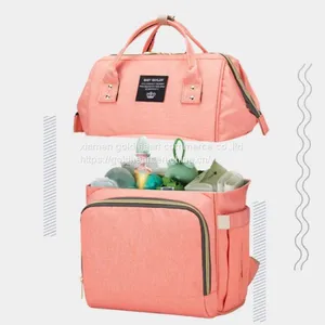 Waterproof Diaper Mummy Bag Multi-functional Fashion Baby Diaper Bag thumbnail-3