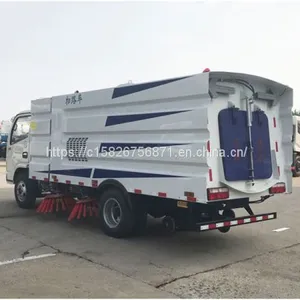 Dongfeng Sweeper Road Car With Dust Factory Custom Quality Reliable thumbnail-2